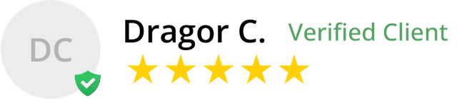 Dragor C. - Verified Client